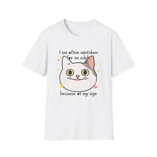 Mistaken for an Adult Because of My Age Funny Shirt