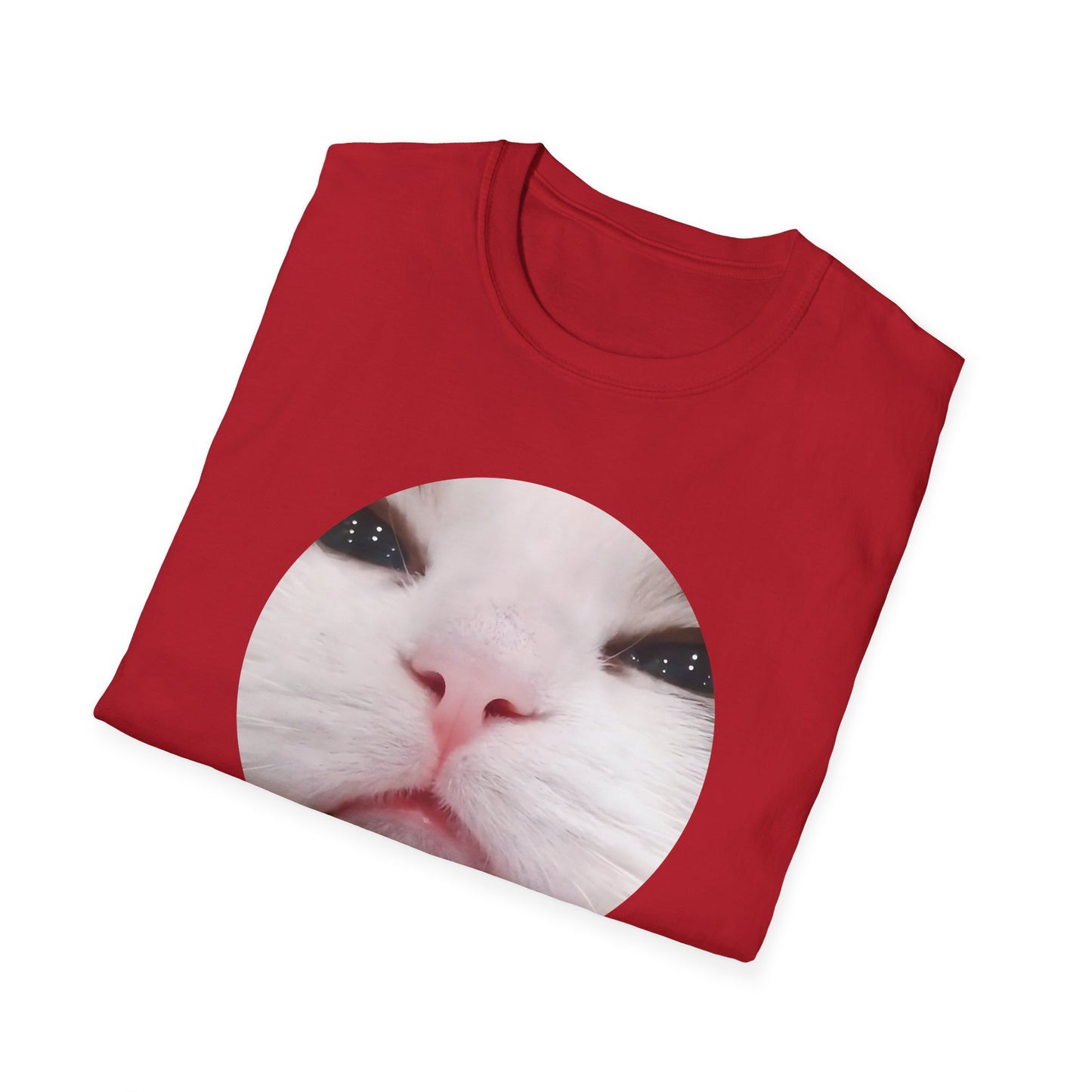 Pathetic Cat Round Meme Shirt