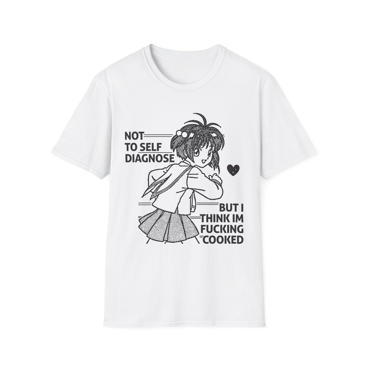 Cooked Manga Style Meme T-Shirt