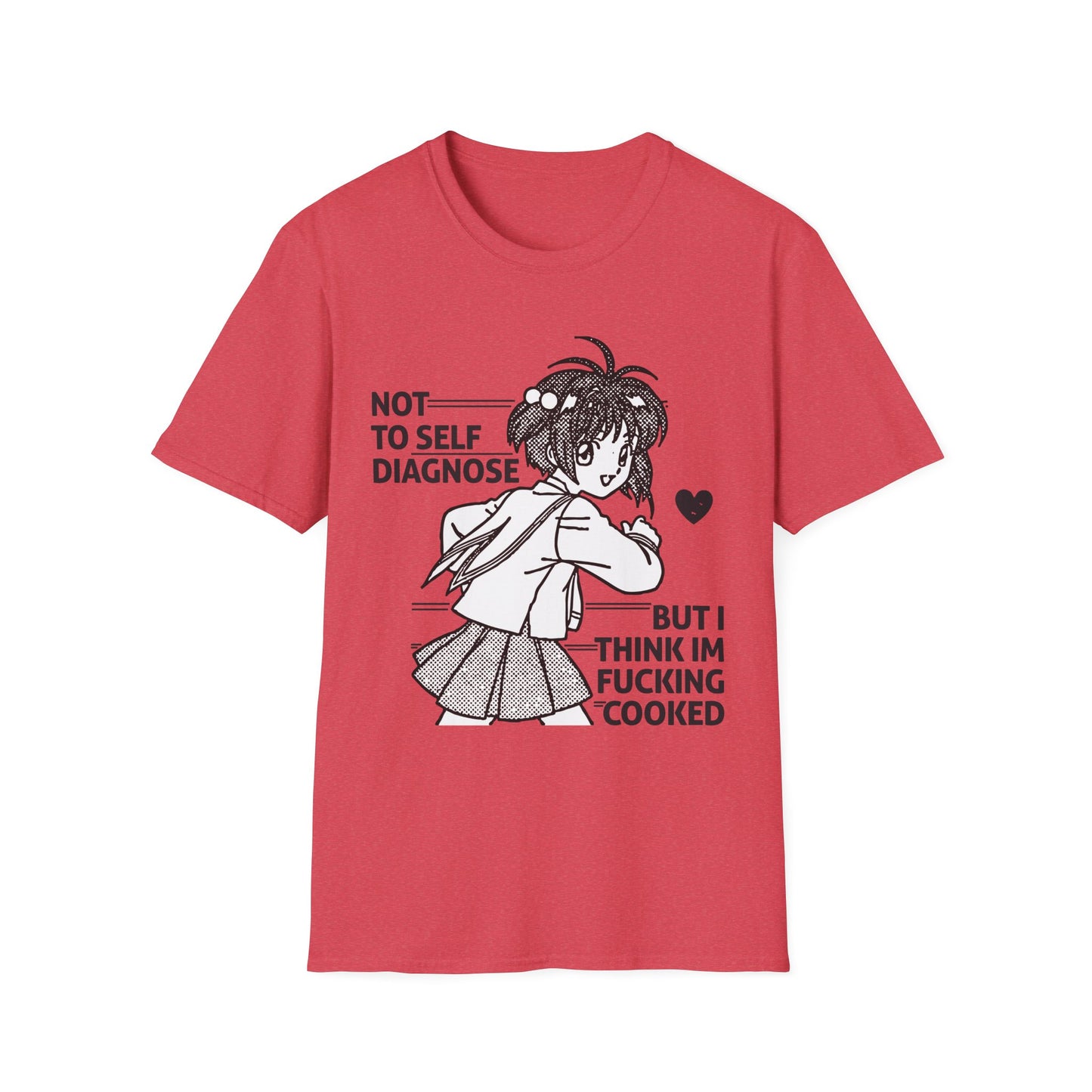 Cooked Manga Style Meme T-Shirt