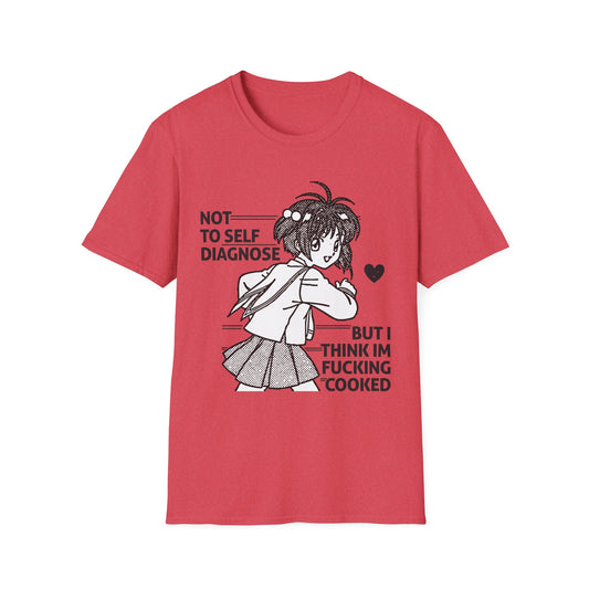 Cooked Manga Style Meme T-Shirt