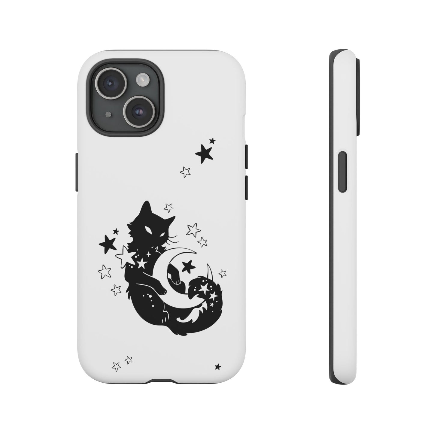 Moon Kitty Amongst the Stars Tough Cases