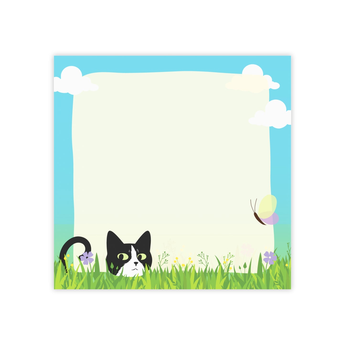 Peeking Cat Post-it® Note Pads
