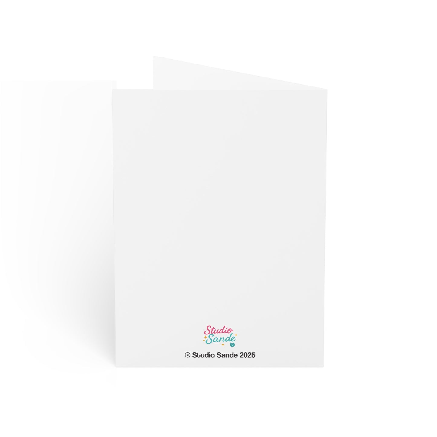 Jingle Meh Santa Cat Greeting Cards (1, 10, 30, and 50pcs)