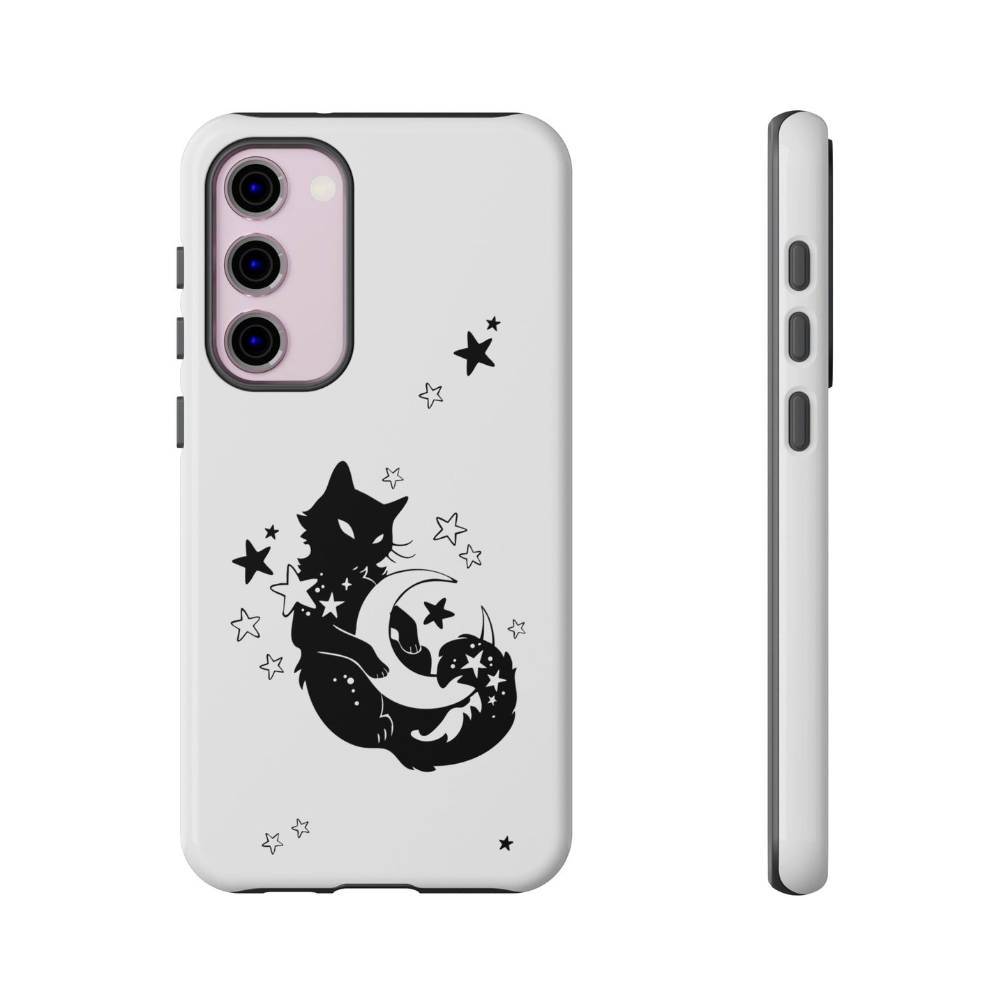 Moon Kitty Amongst the Stars Tough Cases