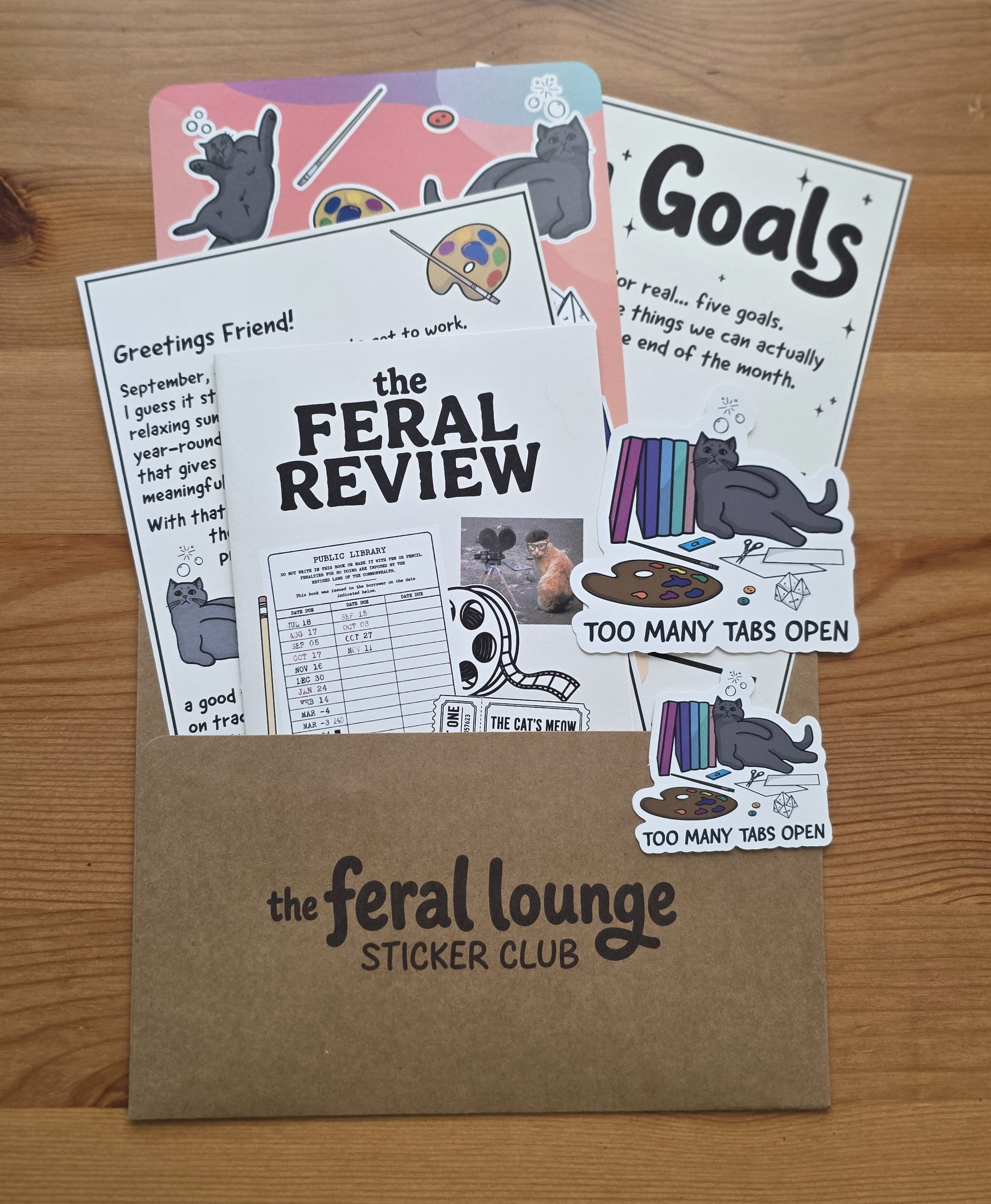 Sticker Club Monthly Membership