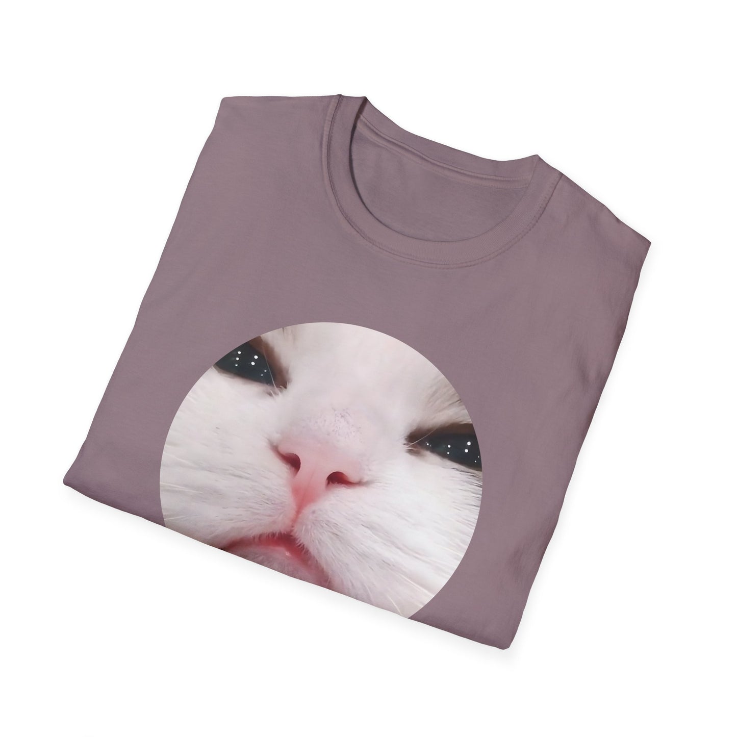 Pathetic Cat Round Meme Shirt