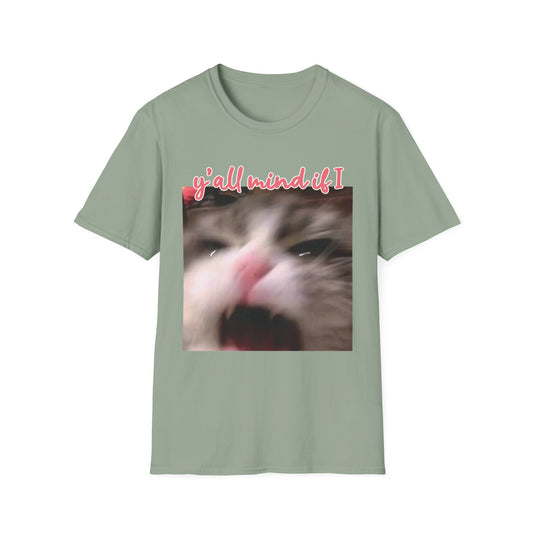 Y'all Mind if I Sceam Cat Shirt