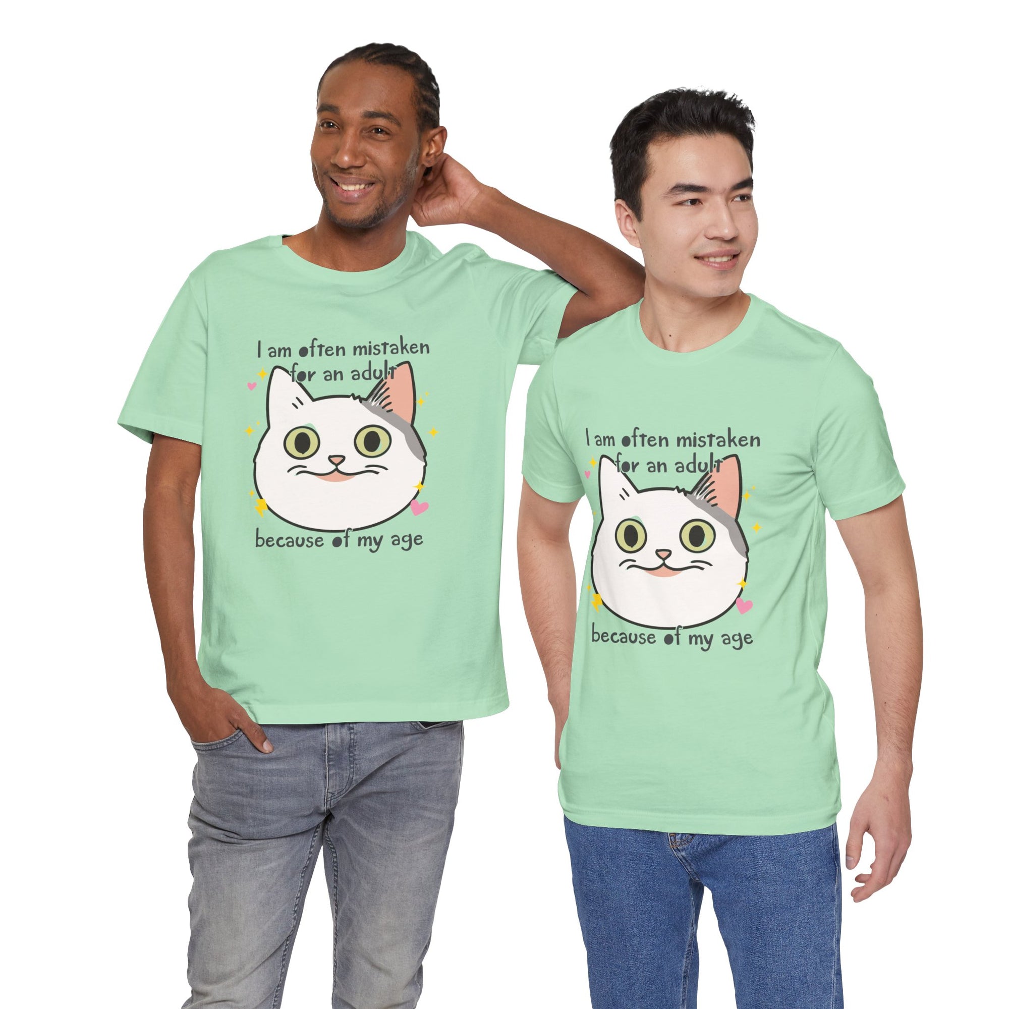 Mistaken for an Adult Because of My Age Funny Shirt