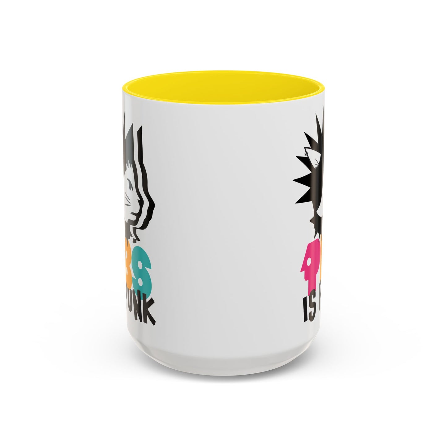 PBS is PUNK Cat Accent Coffee Mug (11, 15oz)