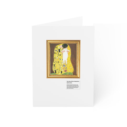 Klimt Cat The Kiss Greeting Cards (1, 10, 30, and 50pcs)