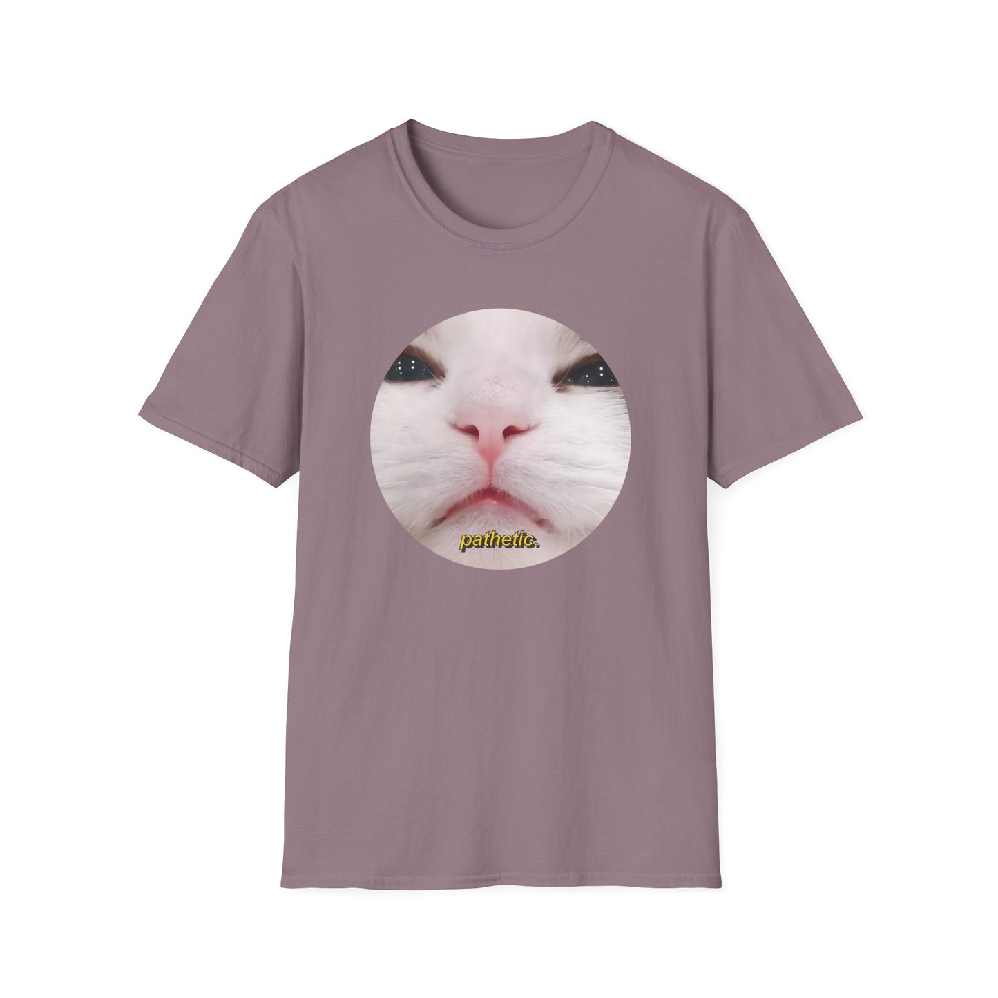 Pathetic Cat Round Meme Shirt