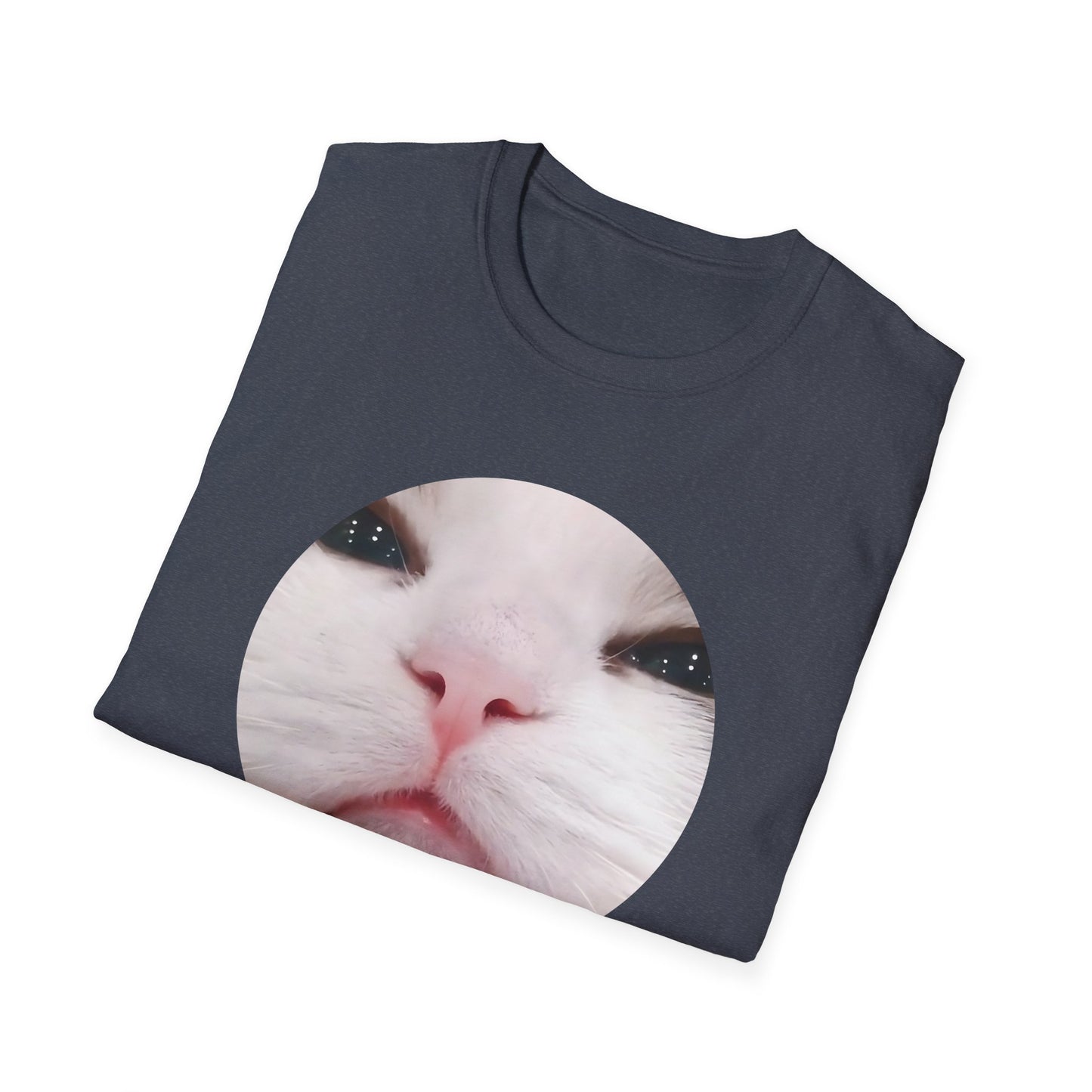 Pathetic Cat Round Meme Shirt