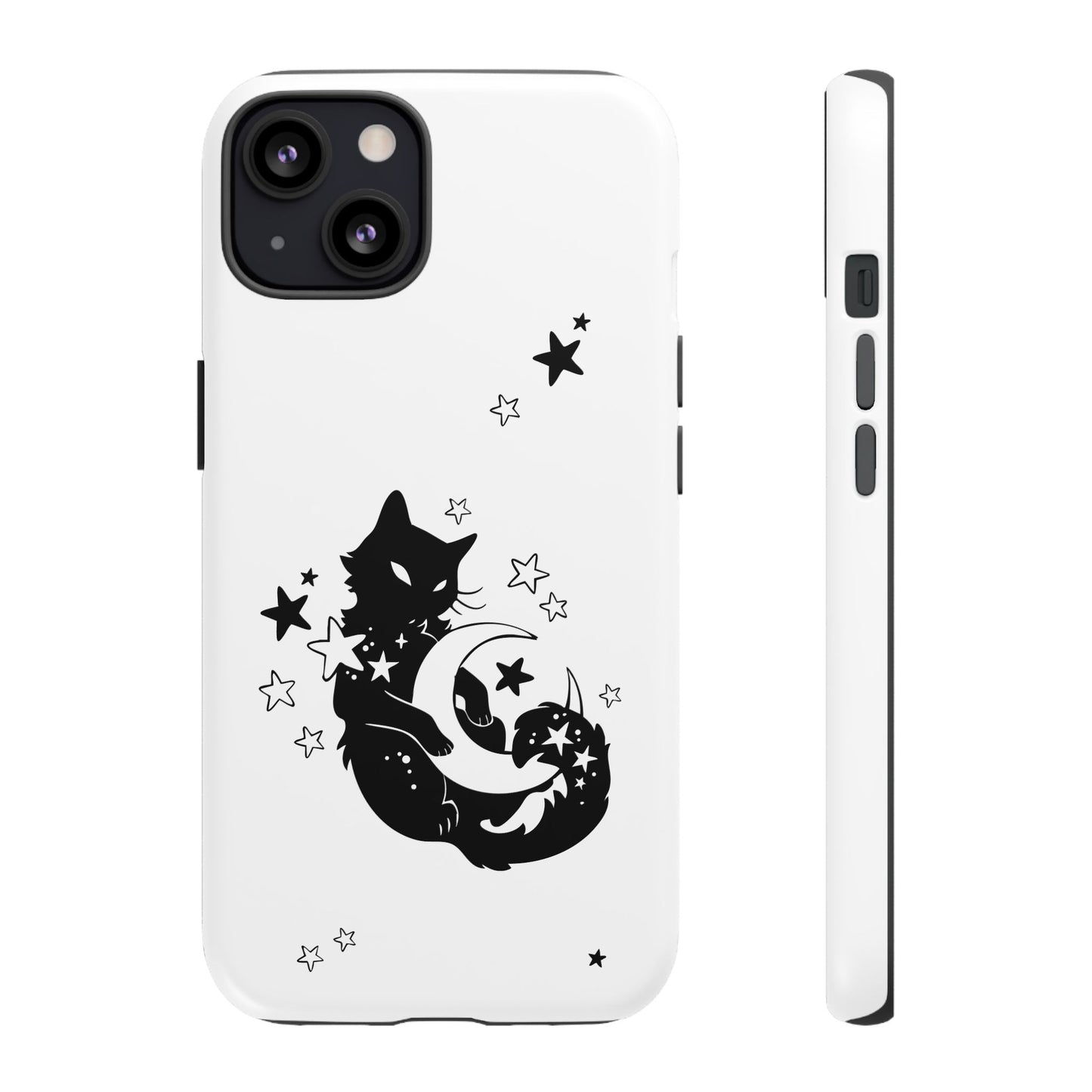 Moon Kitty Amongst the Stars Tough Cases