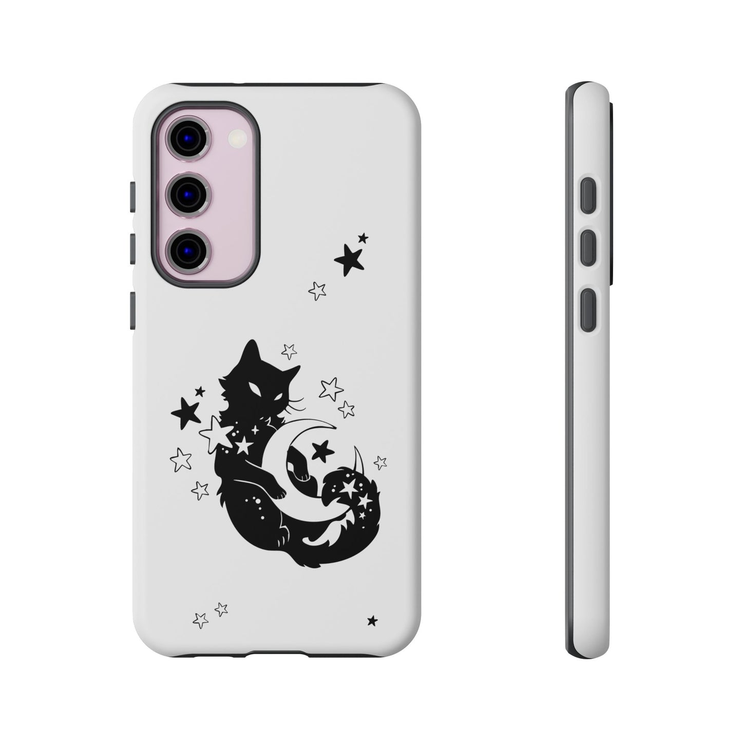 Moon Kitty Amongst the Stars Tough Cases