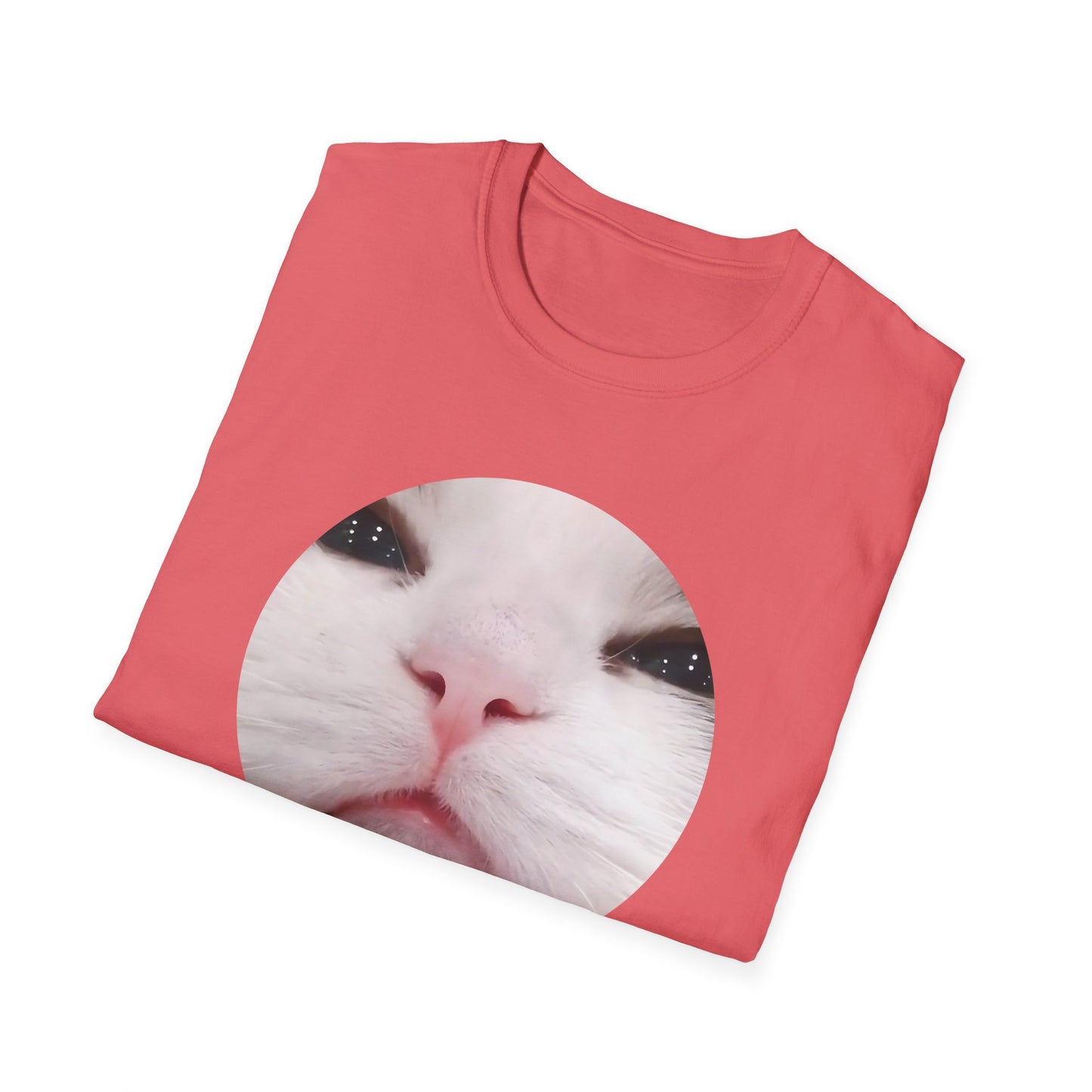 Pathetic Cat Round Meme Shirt