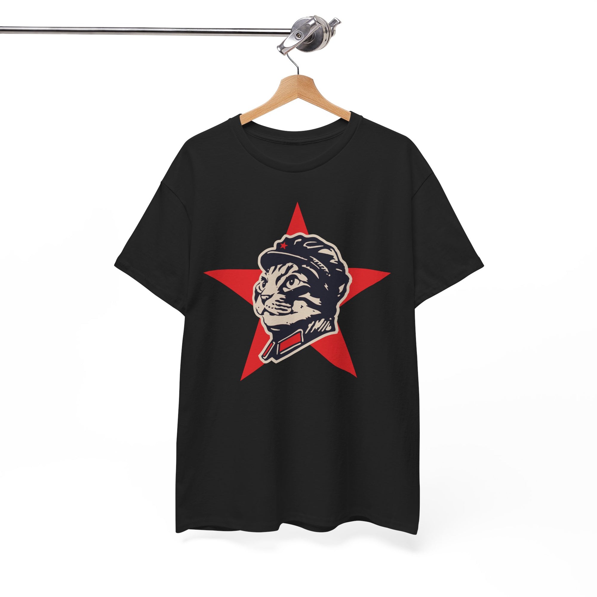 Communist Cat T-Shirt | Cat Star Design