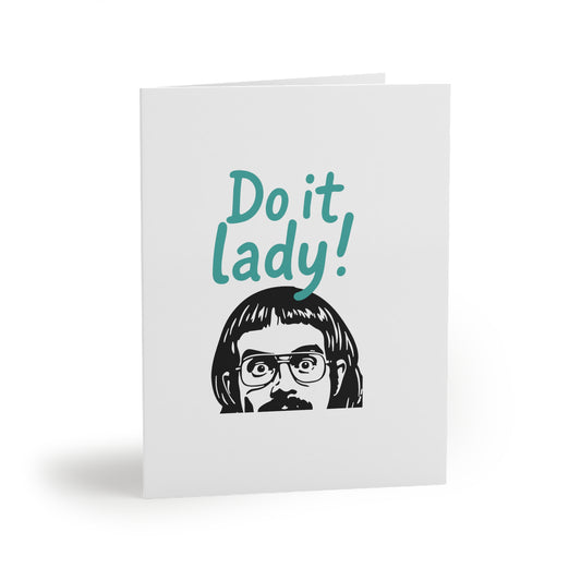 Chit Do it Lady! Greeting cards 8 pcs