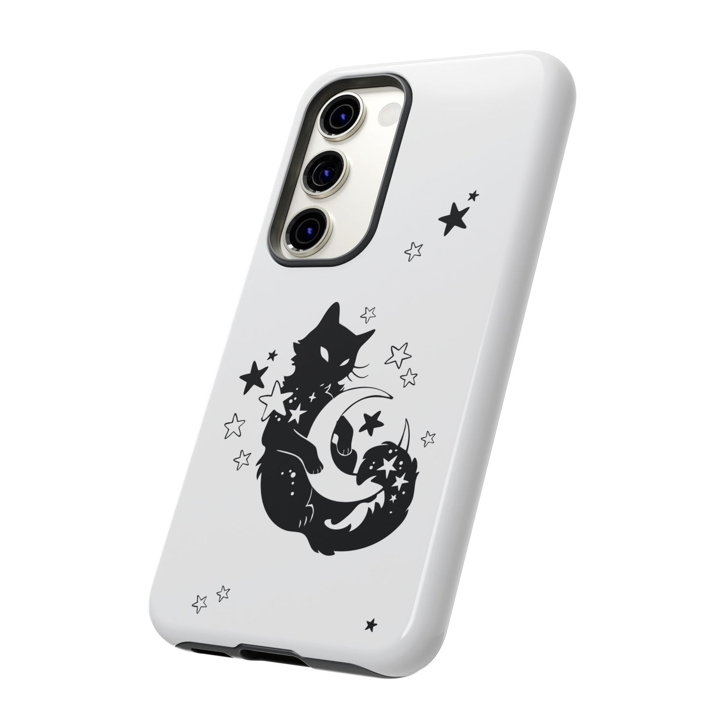 Moon Kitty Amongst the Stars Tough Cases