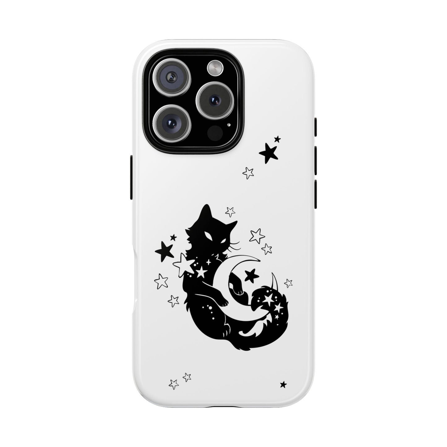Moon Kitty Amongst the Stars Tough Cases