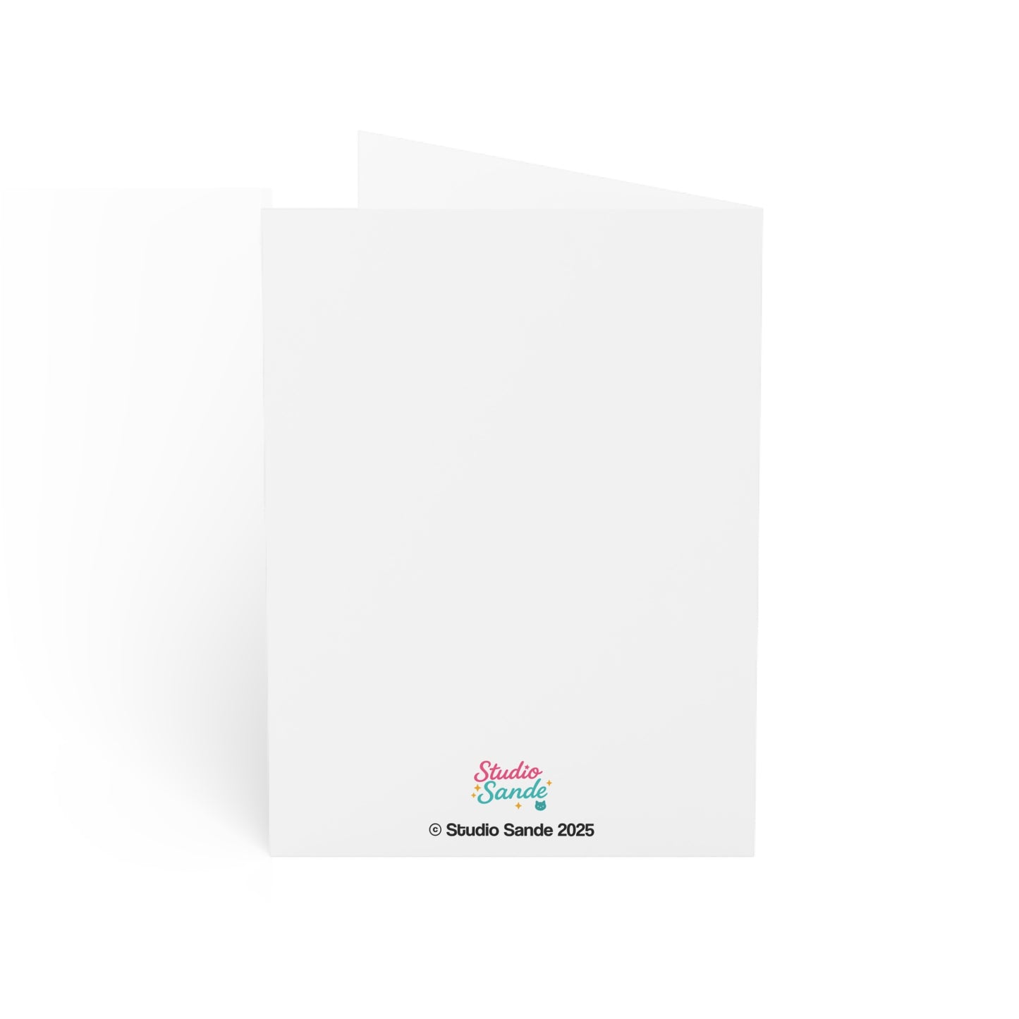 Mona Lisa with Cat Greeting Cards (1, 10, 30, and 50pcs)