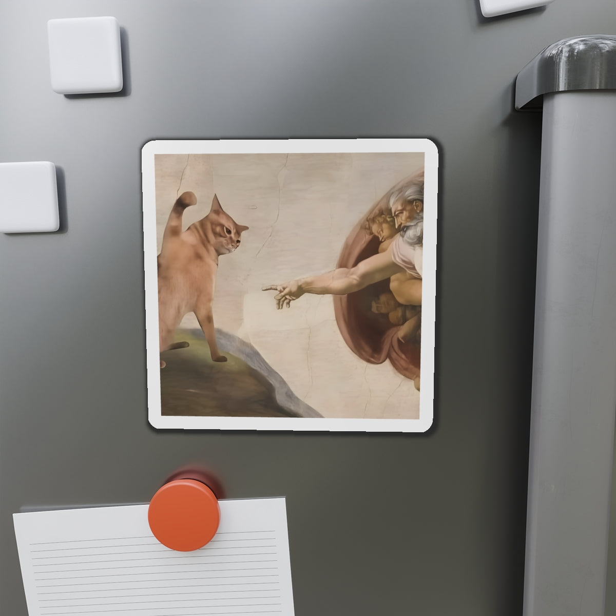Creation of Cat Die-Cut Magnets