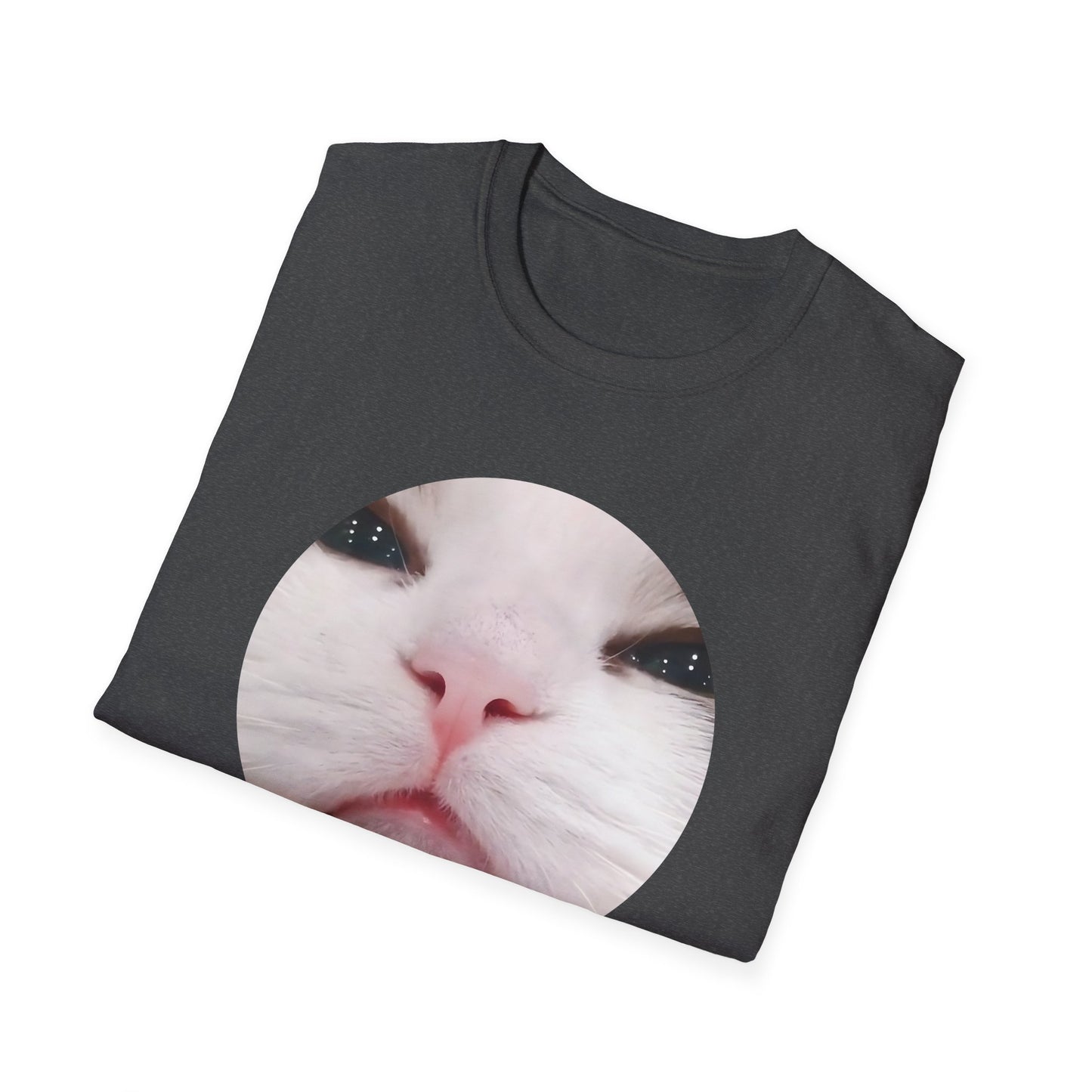 Pathetic Cat Round Meme Shirt