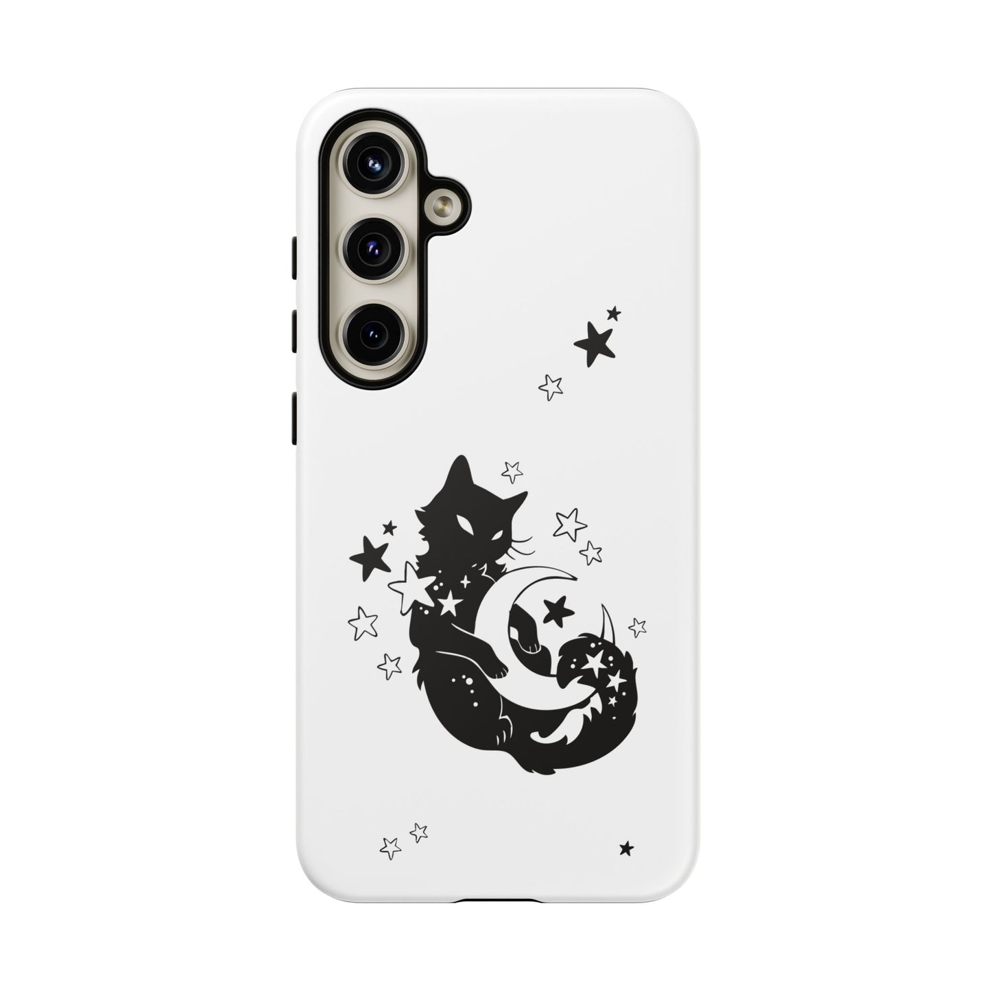 Moon Kitty Amongst the Stars Tough Cases