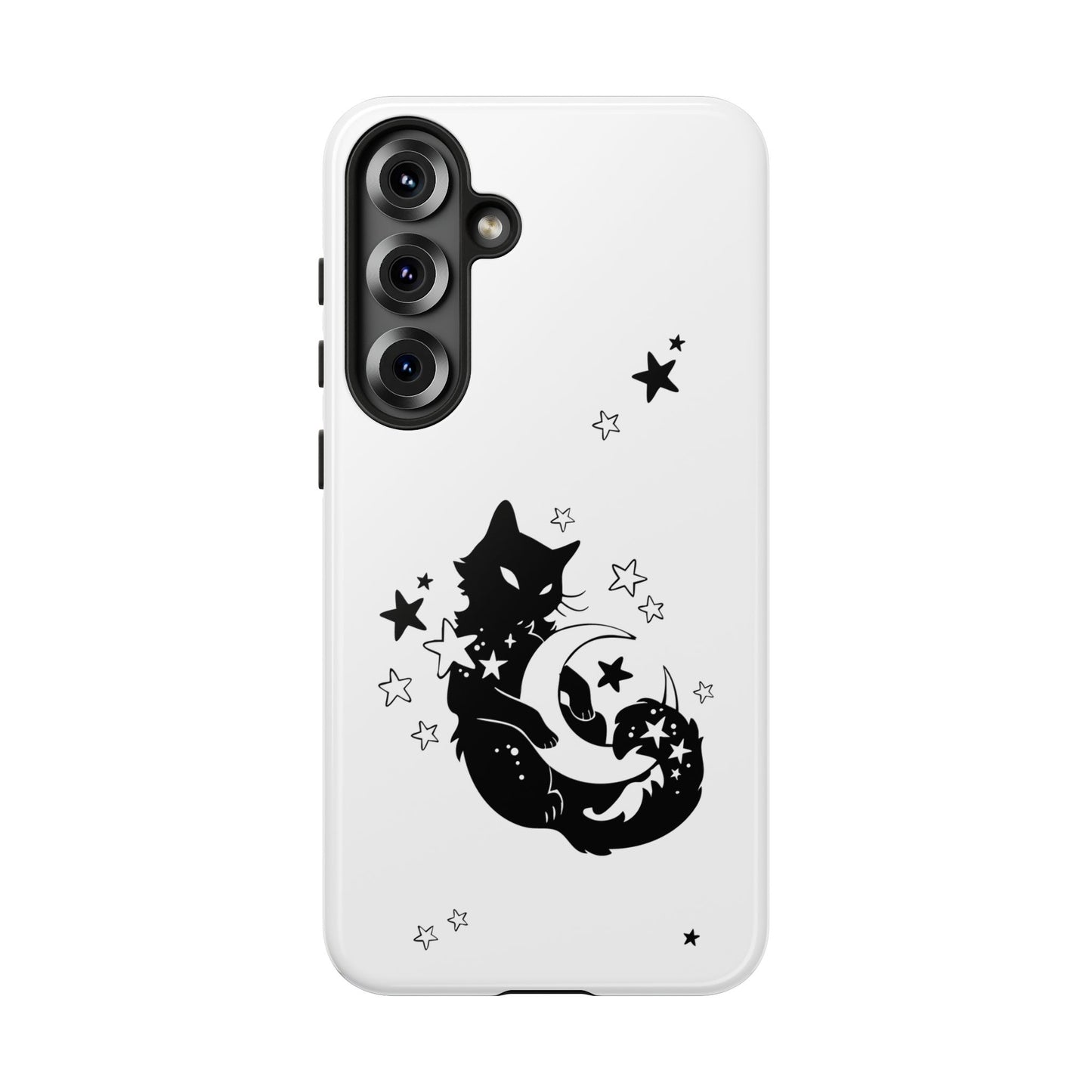 Moon Kitty Amongst the Stars Tough Cases