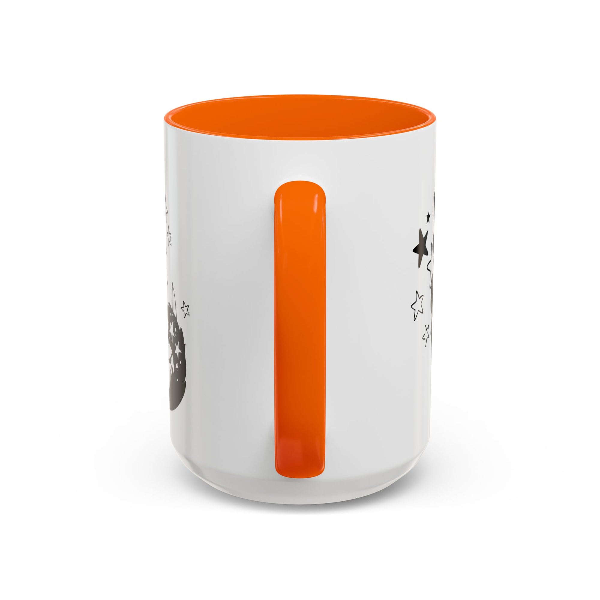 Moon Kitty Amongst the Stars Accent Coffee Mug (11, 15oz)