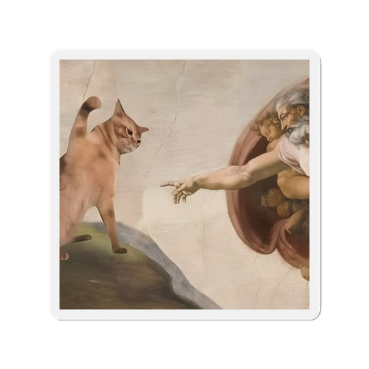 Creation of Cat Die-Cut Magnets