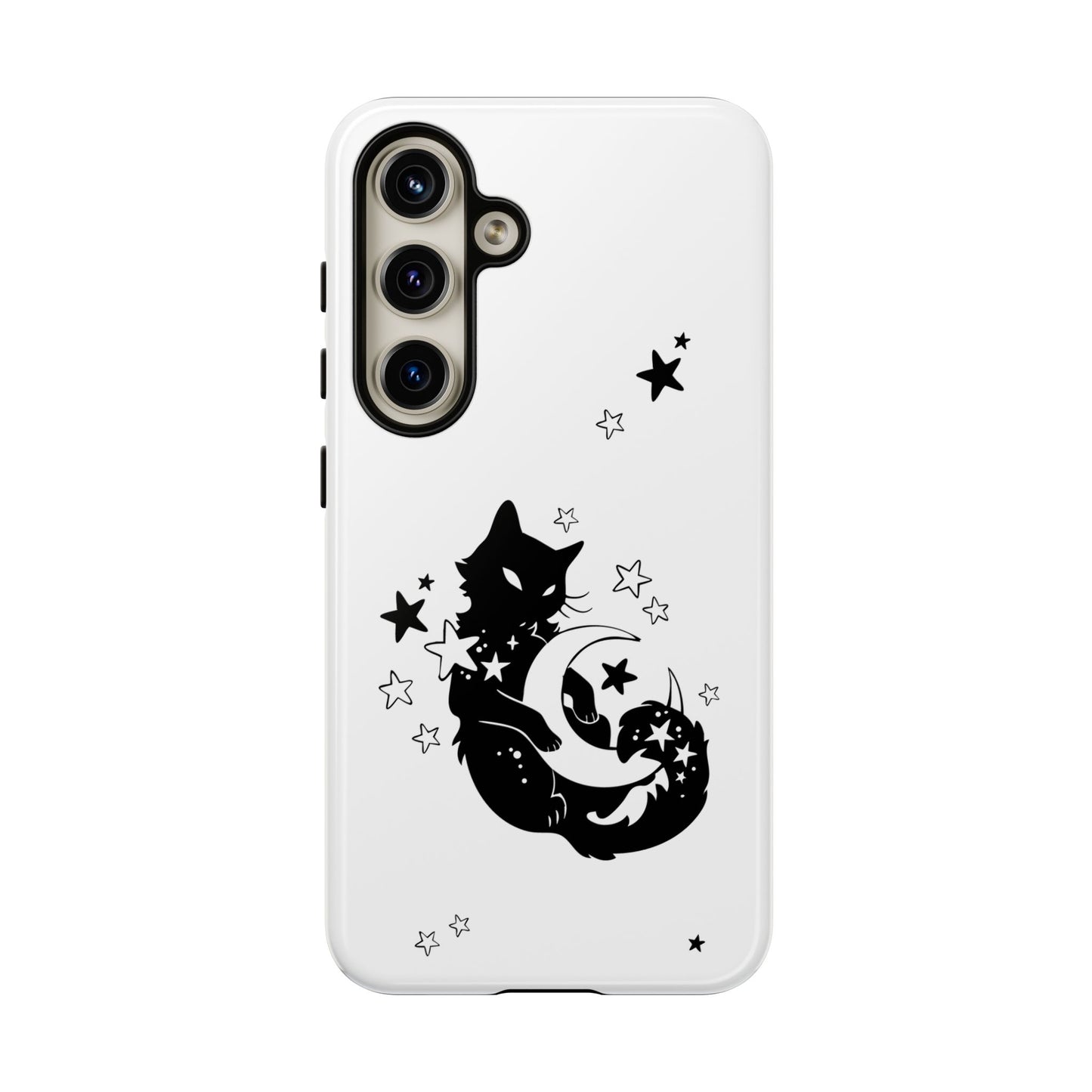 Moon Kitty Amongst the Stars Tough Cases