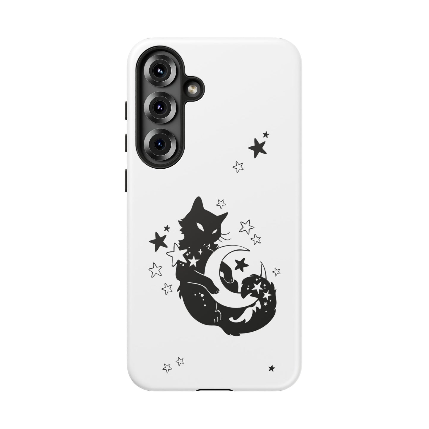 Moon Kitty Amongst the Stars Tough Cases