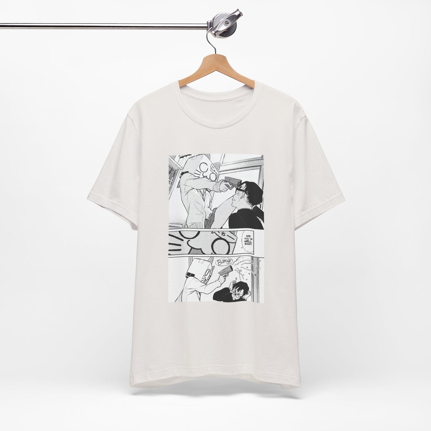 See You in hell Baby Box Cat Anime Shirt