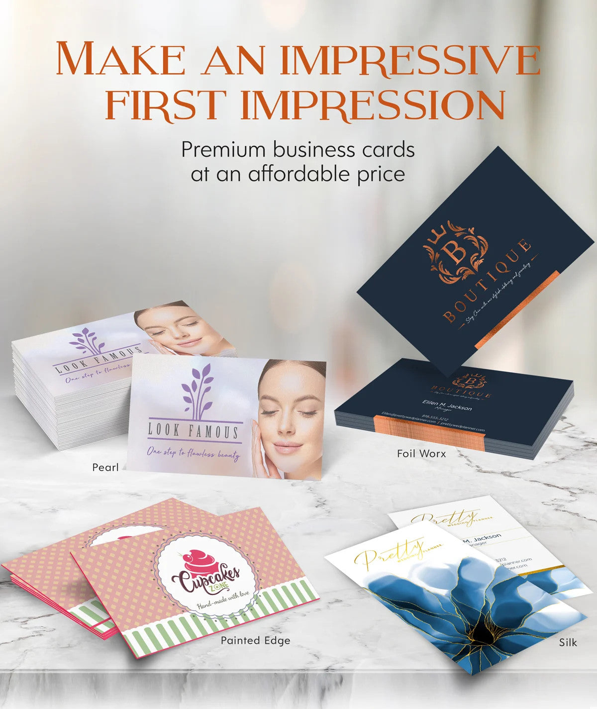 Standard Business Cards – Affordable, Professional, and On-Brand