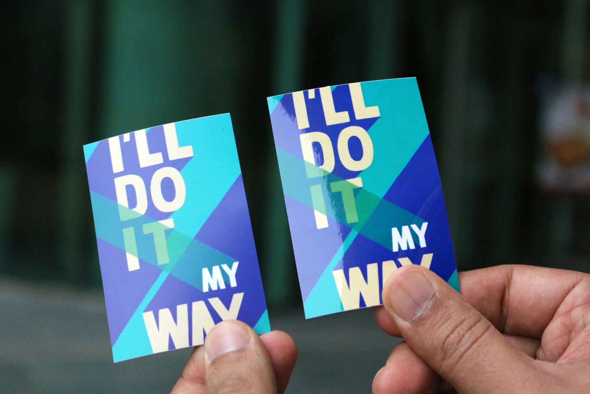 matte vs glossy stickers