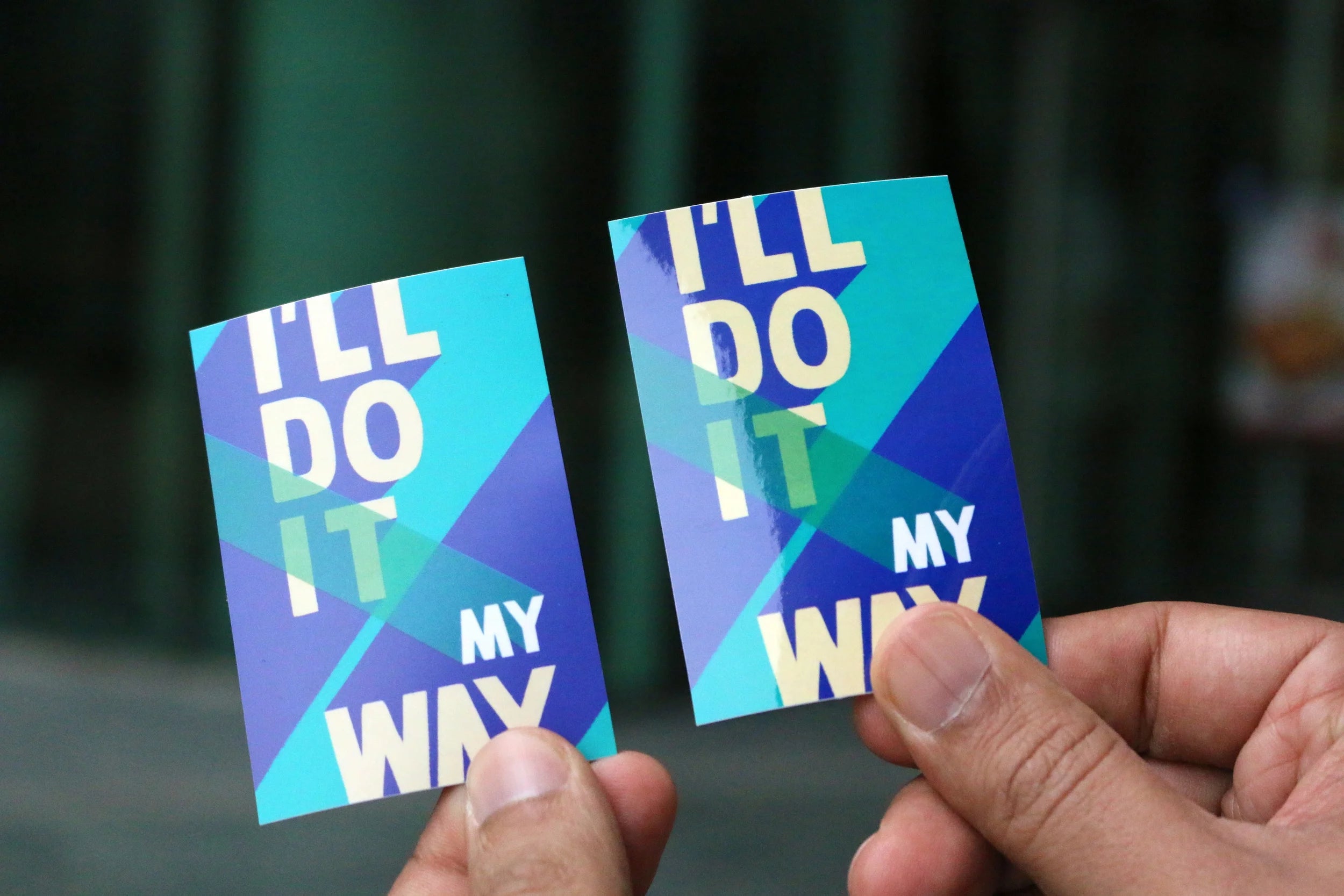 matte vs glossy stickers