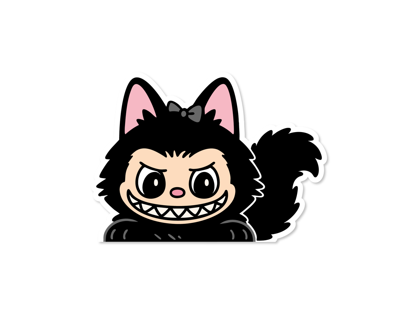 NekoBu Cat Creature 6" Sticker