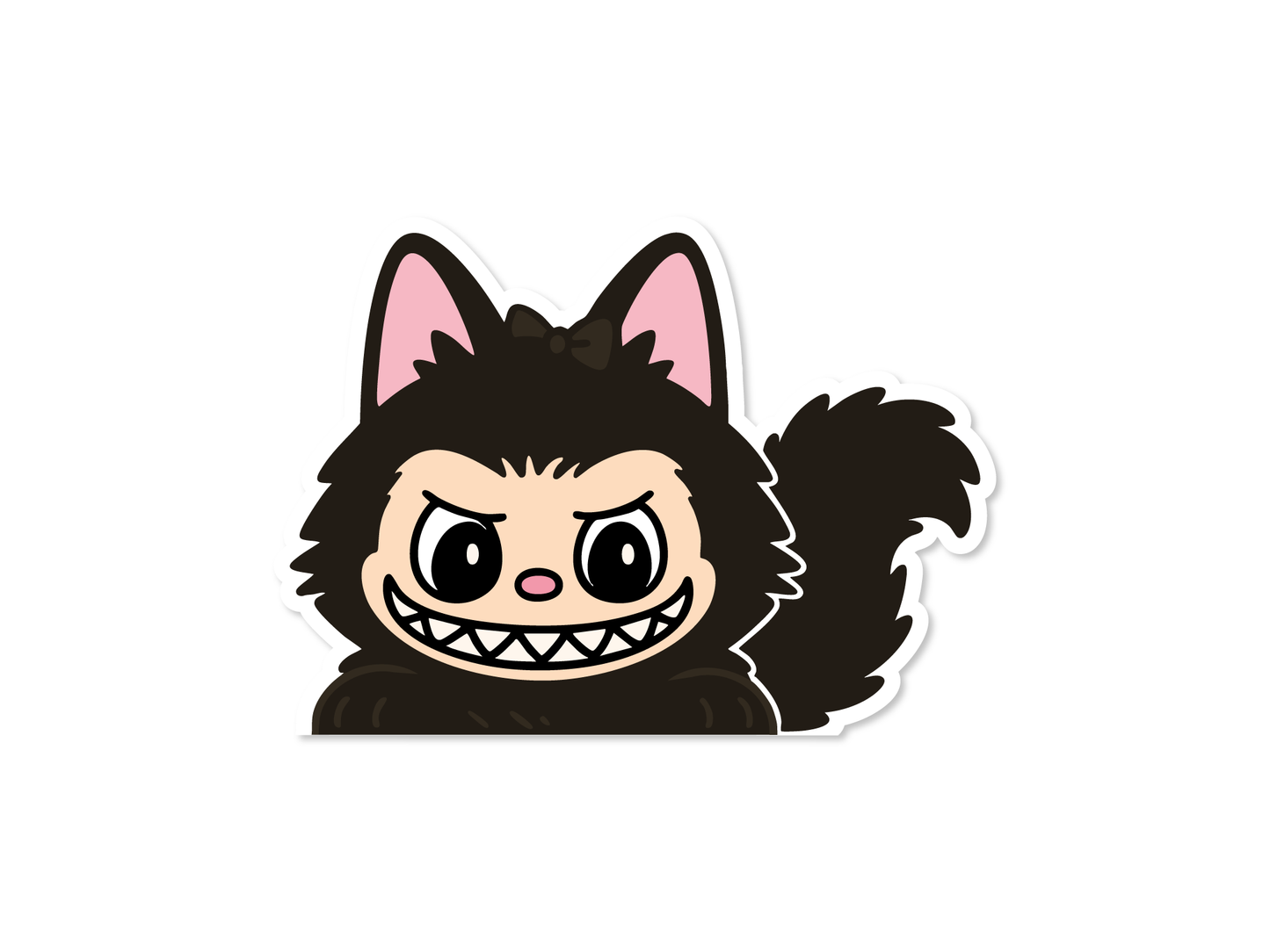 NekoBu Cat Creature 6" Sticker