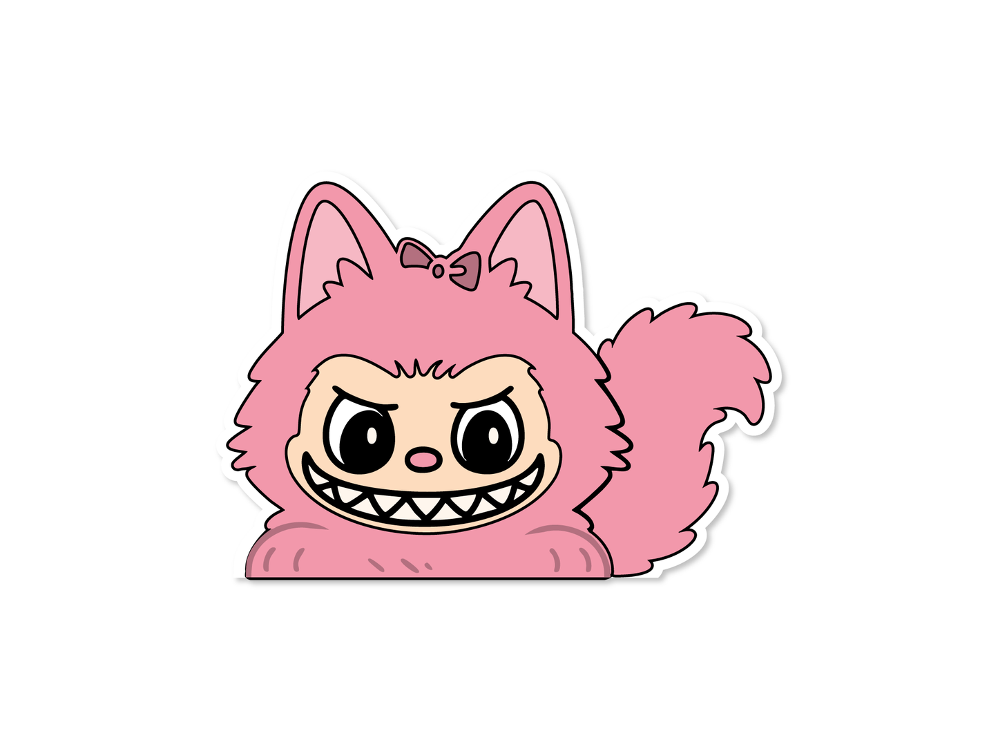 NekoBu Cat Creature 6" Sticker