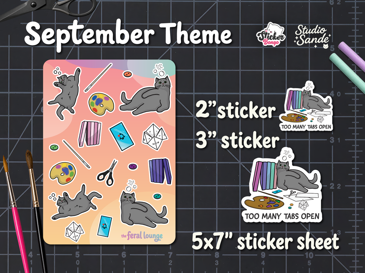 Sticker Club Monthly Membership