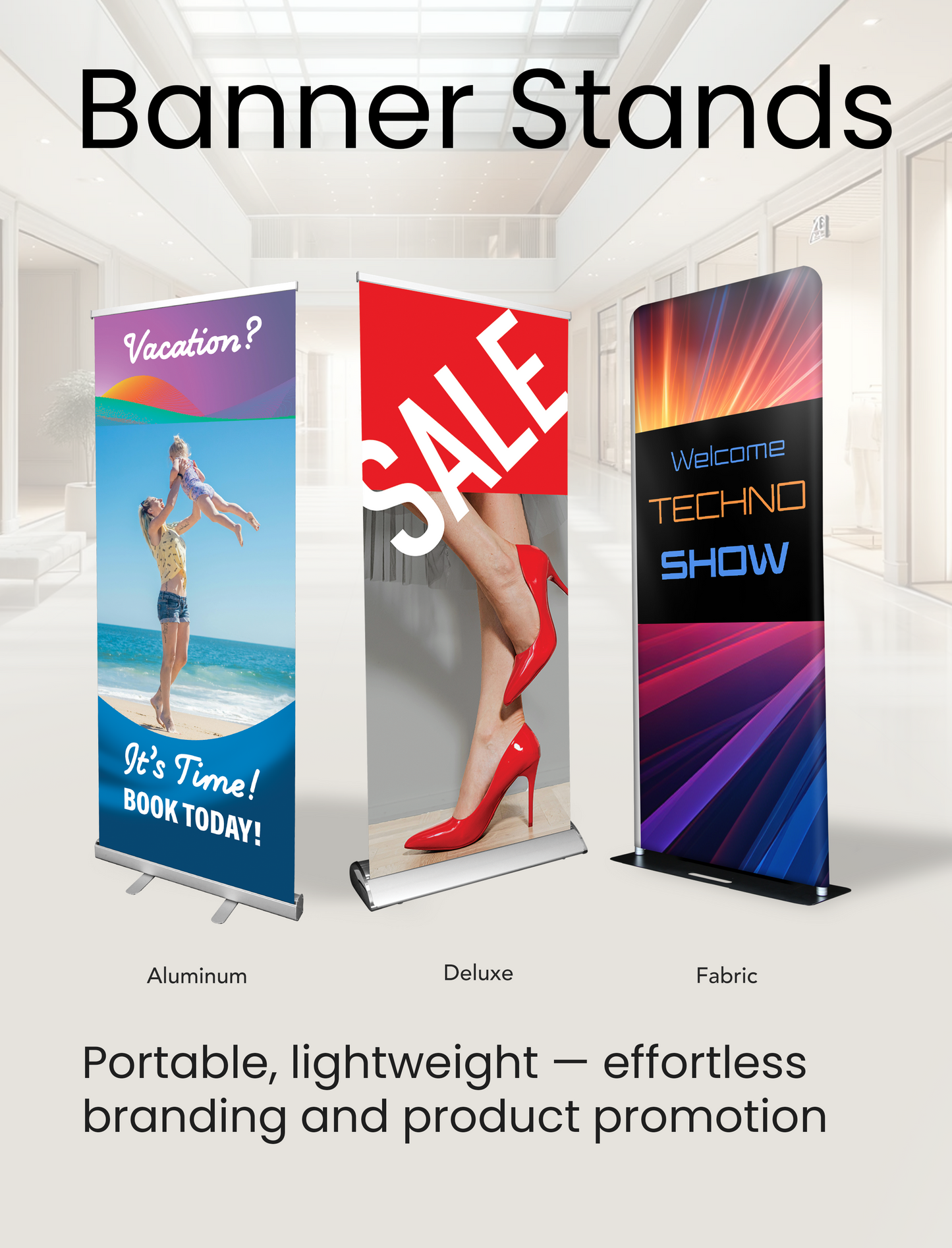Retractable Banner Stands
