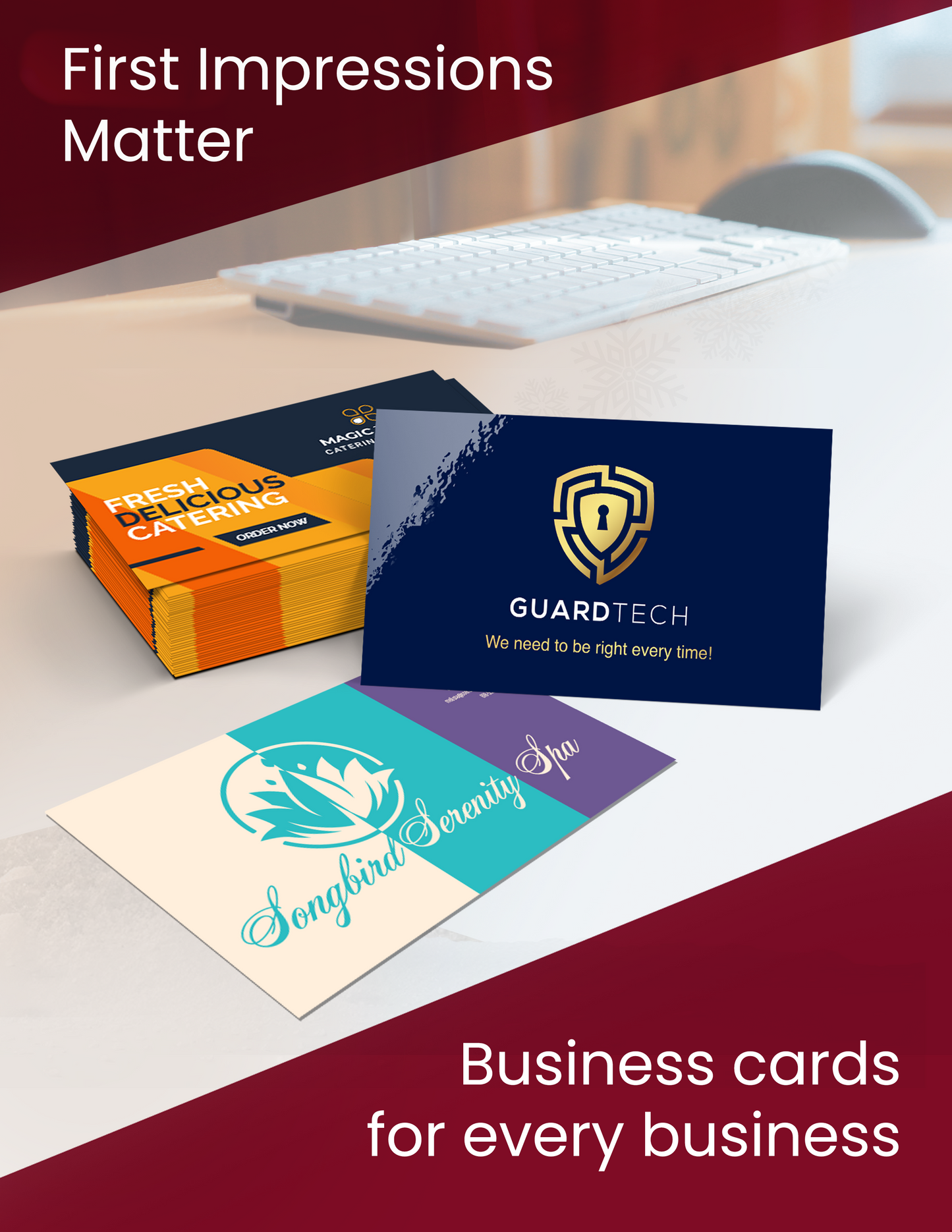 Standard Business Cards – Affordable, Professional, and On-Brand
