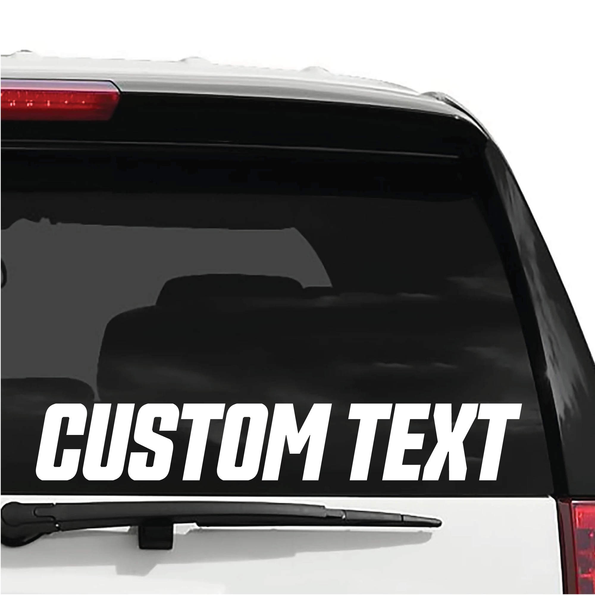 Custom Transfer Vinyl Lettering Decals