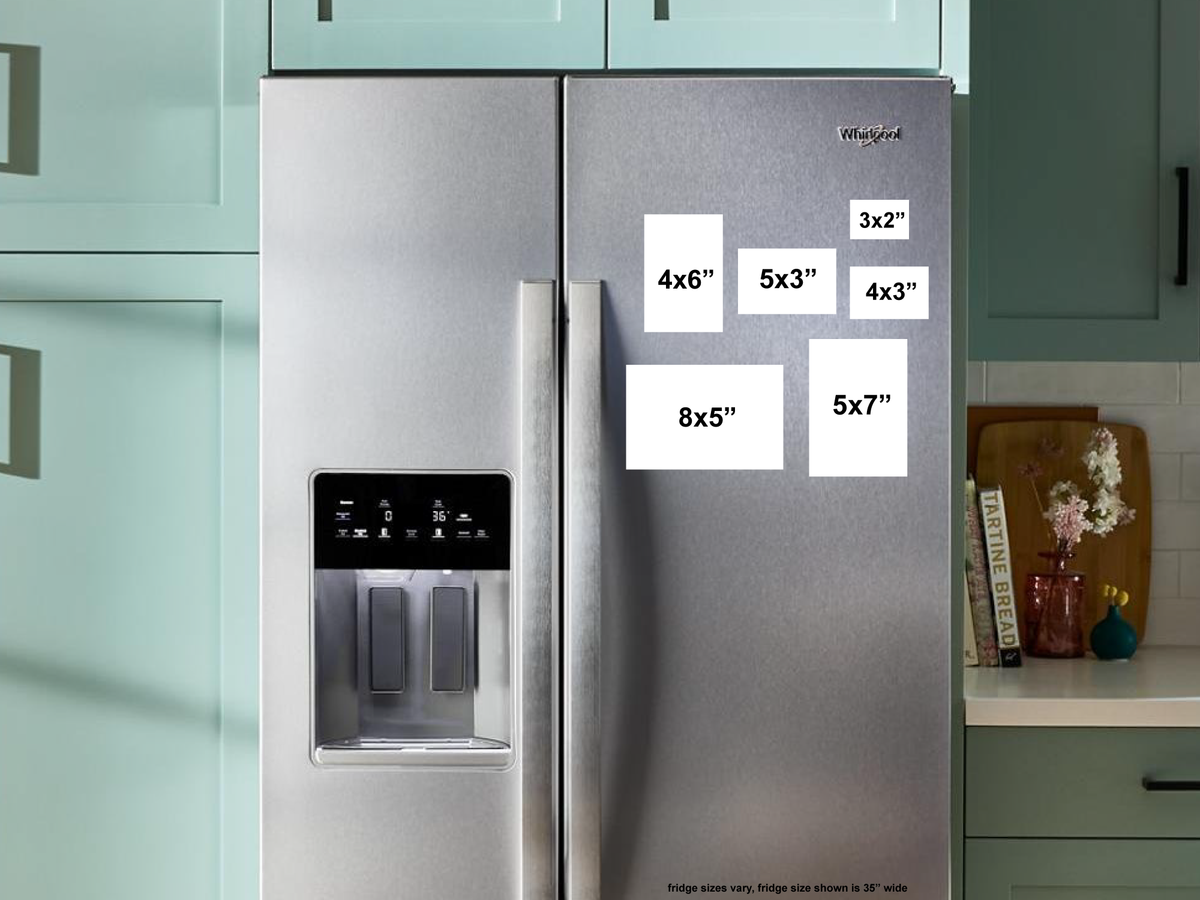 Custom Photo Fridge Magnet