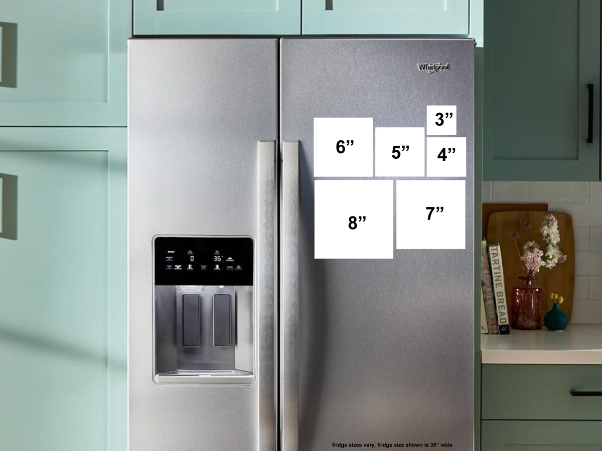 Custom Photo Fridge Magnet