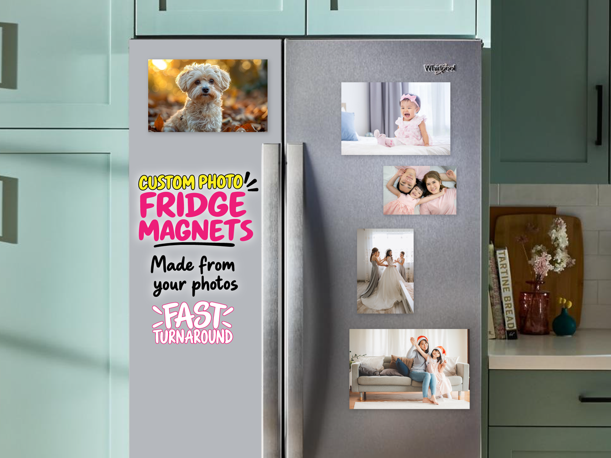 Custom Photo Fridge Magnet