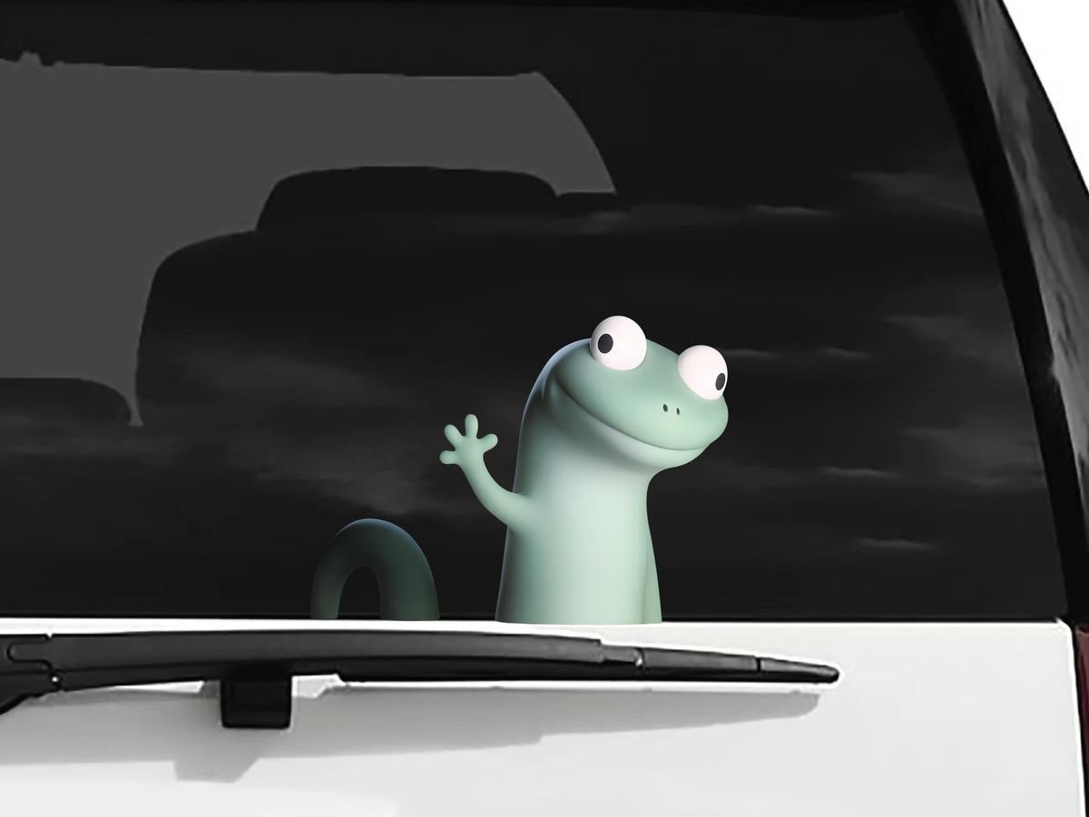 Lizard Wave Sticker Funny Elio Lizard Vinyl Sticker – Meme Decal | Sticker Bongo – StickerBongo