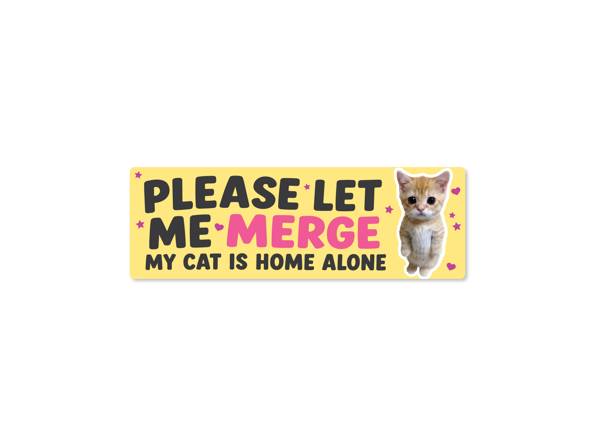 Please Let Me Merge