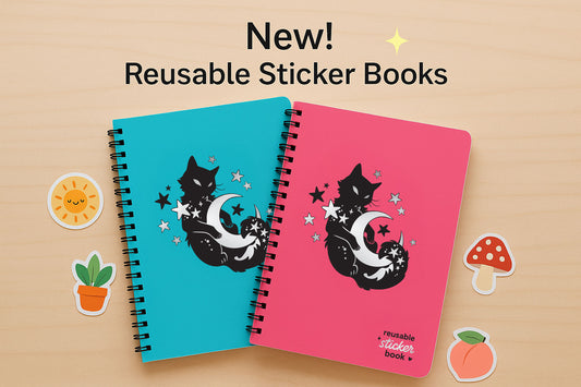 Reusable Sticker Book